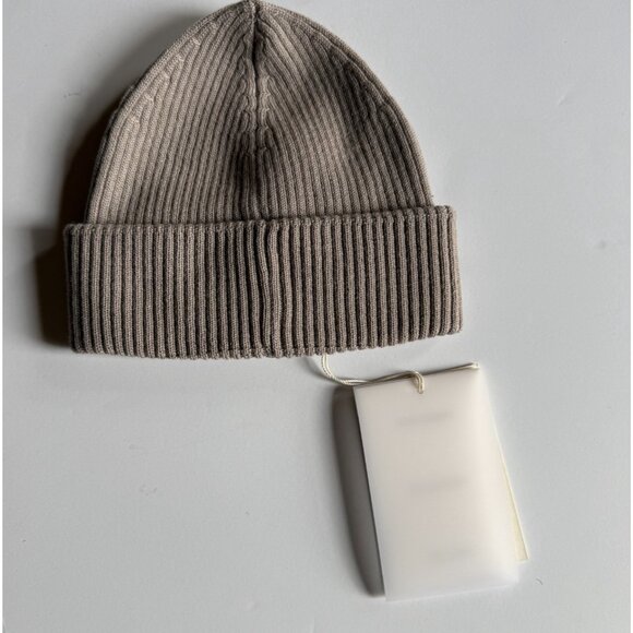 Our Legacy White Sand Rustic Merino Knit Beanie Hat - Fall 2025 - Picture 4 of 4